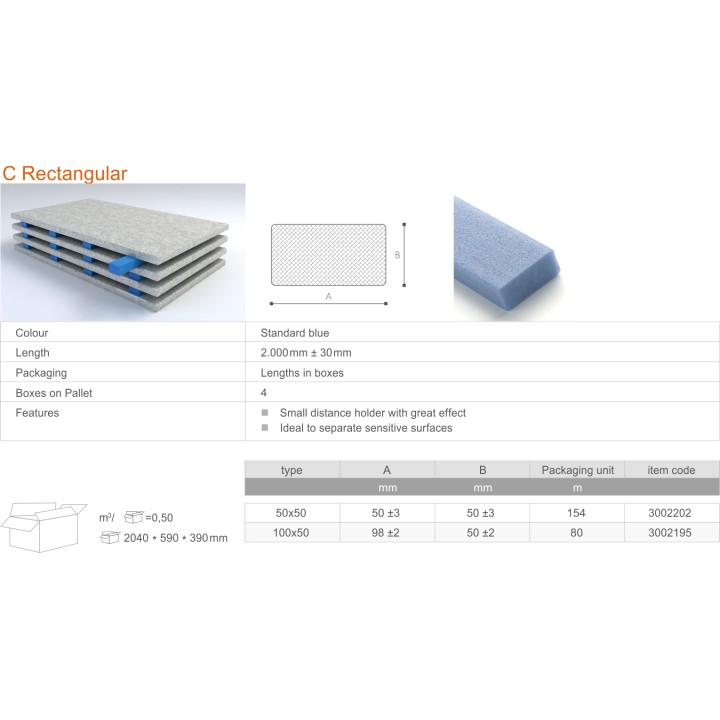 C Rectangular C Rectangular
