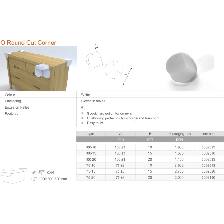 O Round Cut Corner